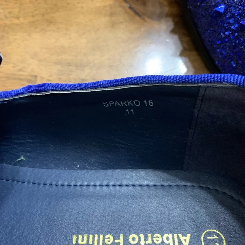 Alberto Fellini Men blue Loafers - Picture 5 of 12
